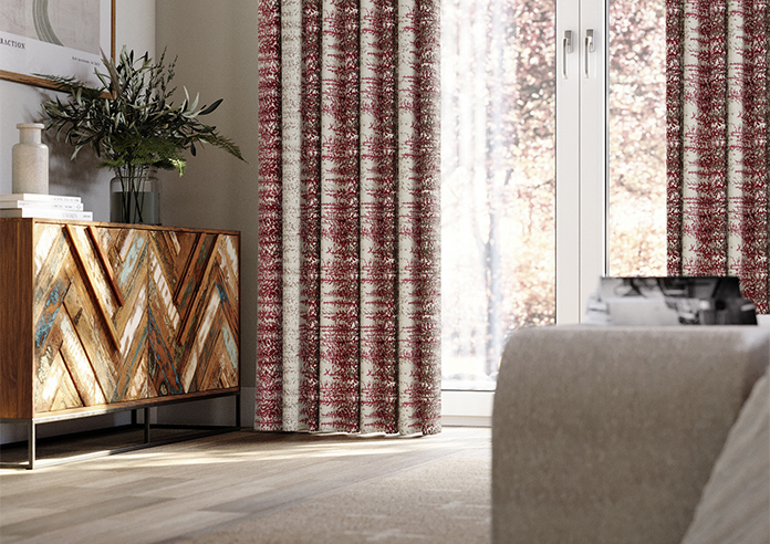 Highbury, Rosso - Made to Measure Curtains - Image 5